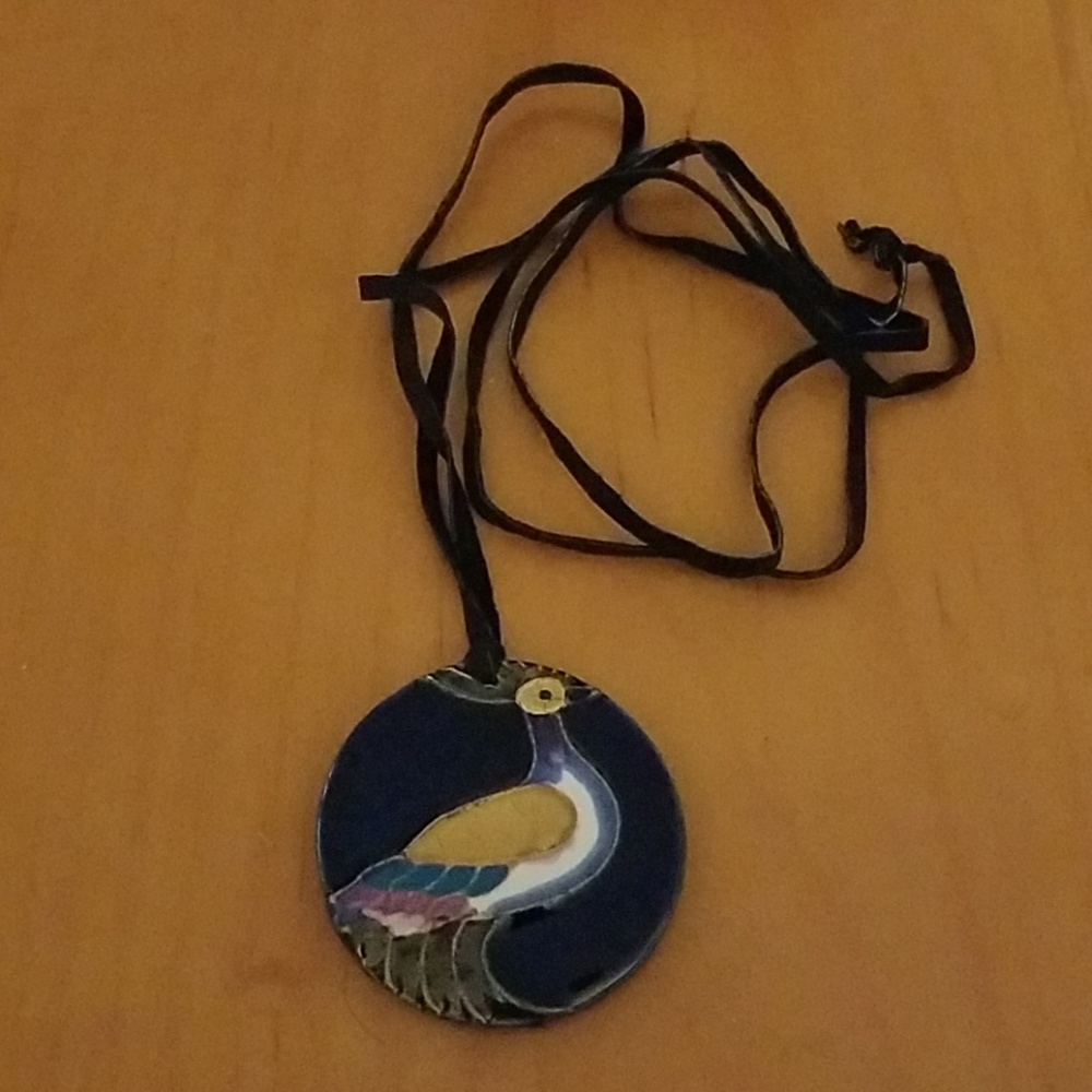 Boho Peacock Necklace